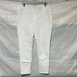 Old Navy White Rockstar Jeggings Jeans Sz 18